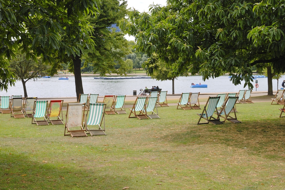Deckchairs Hyde Park