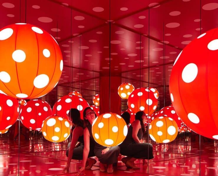 Yayoi Kusama inflatable exhibition