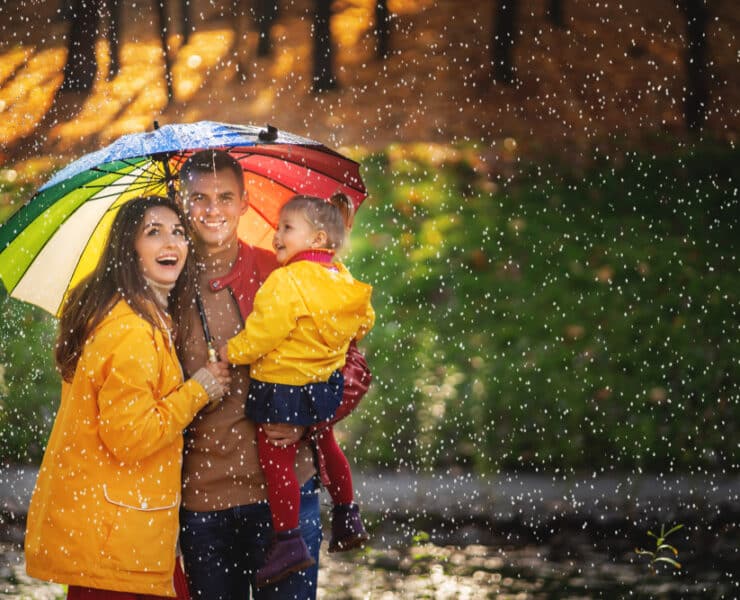 Family rainy day