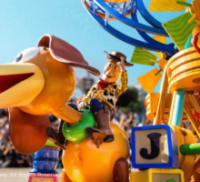 Woody at Disneyland Paris