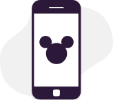 Mickey Mouse Ears On Phone