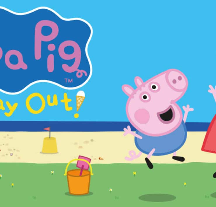 peppa pig and george pig