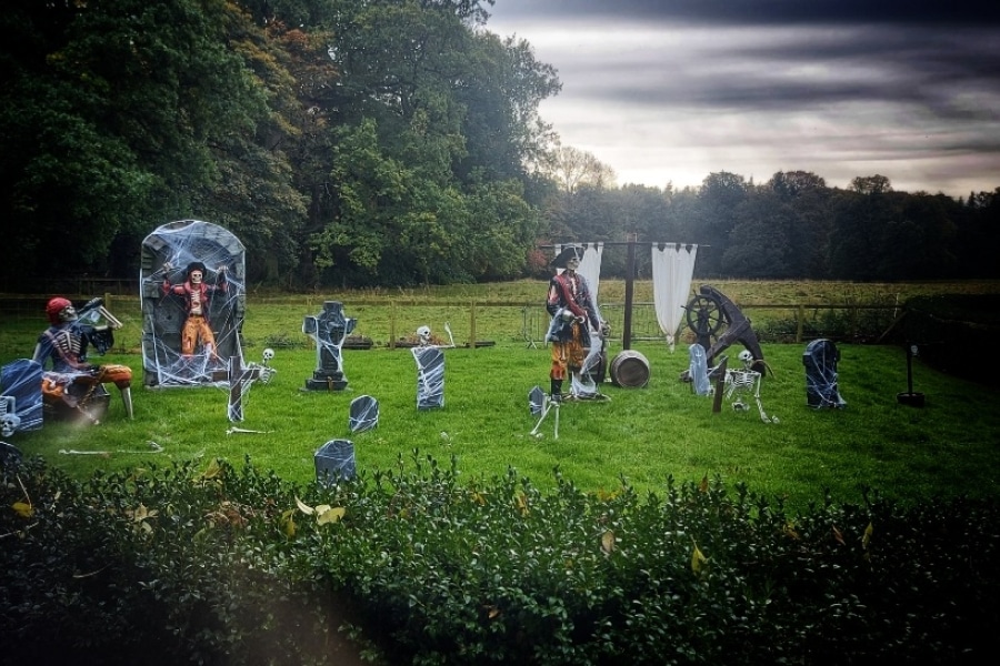 halloween display