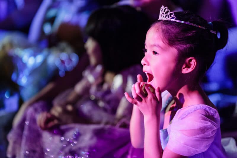 girl dressed as a princess