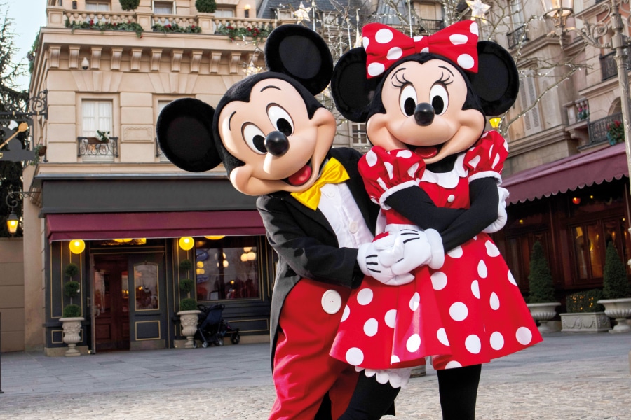 mickey and minnie
