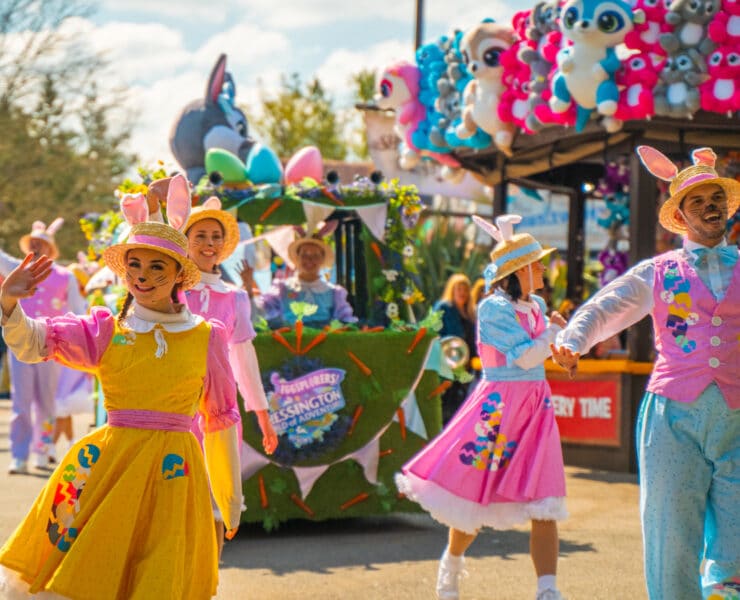 easter parade at chessington world of adventures resort