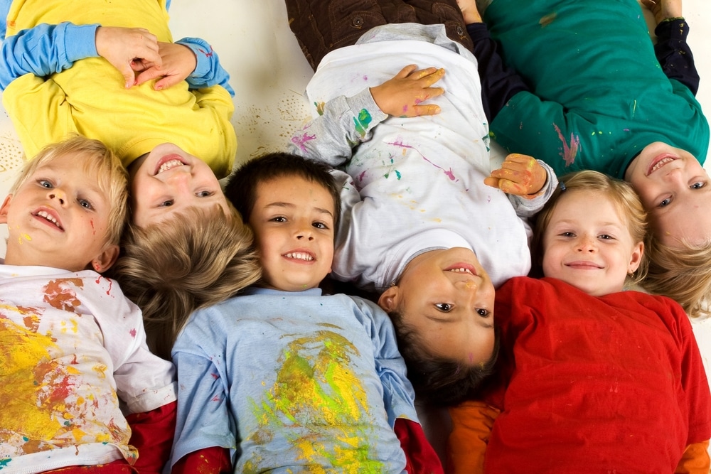 kids messy play