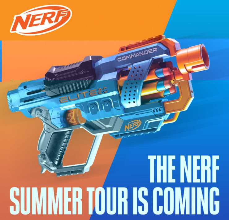 Free Nerf Summer Live Tour Smyths