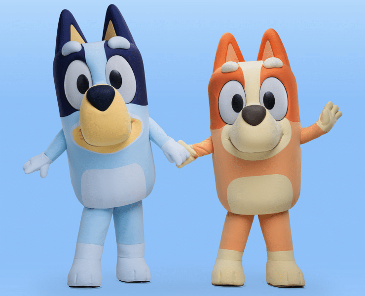 bluey and bingo