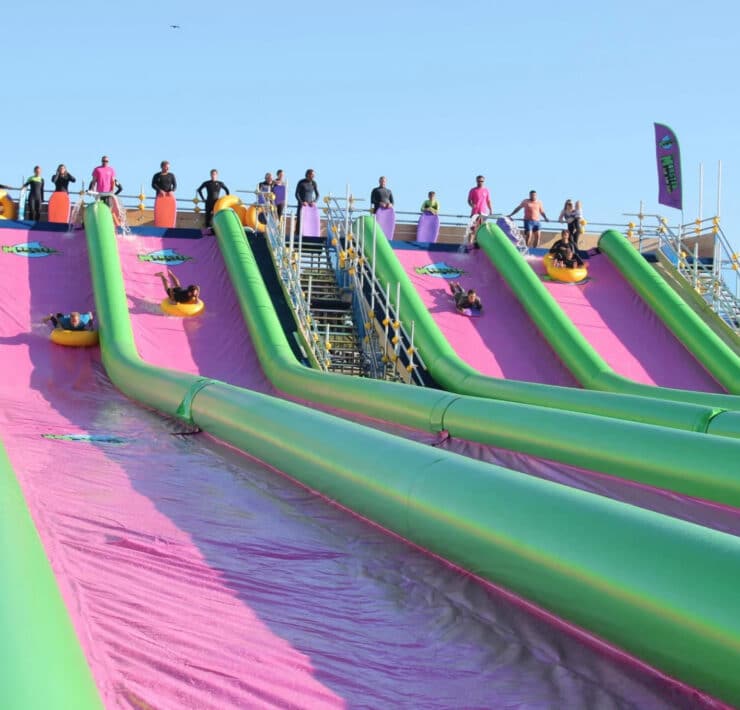 monster slip and slide cornwall