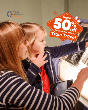 West Midlands Railway Little Treats: 50% Off Train Travel This October Half Term